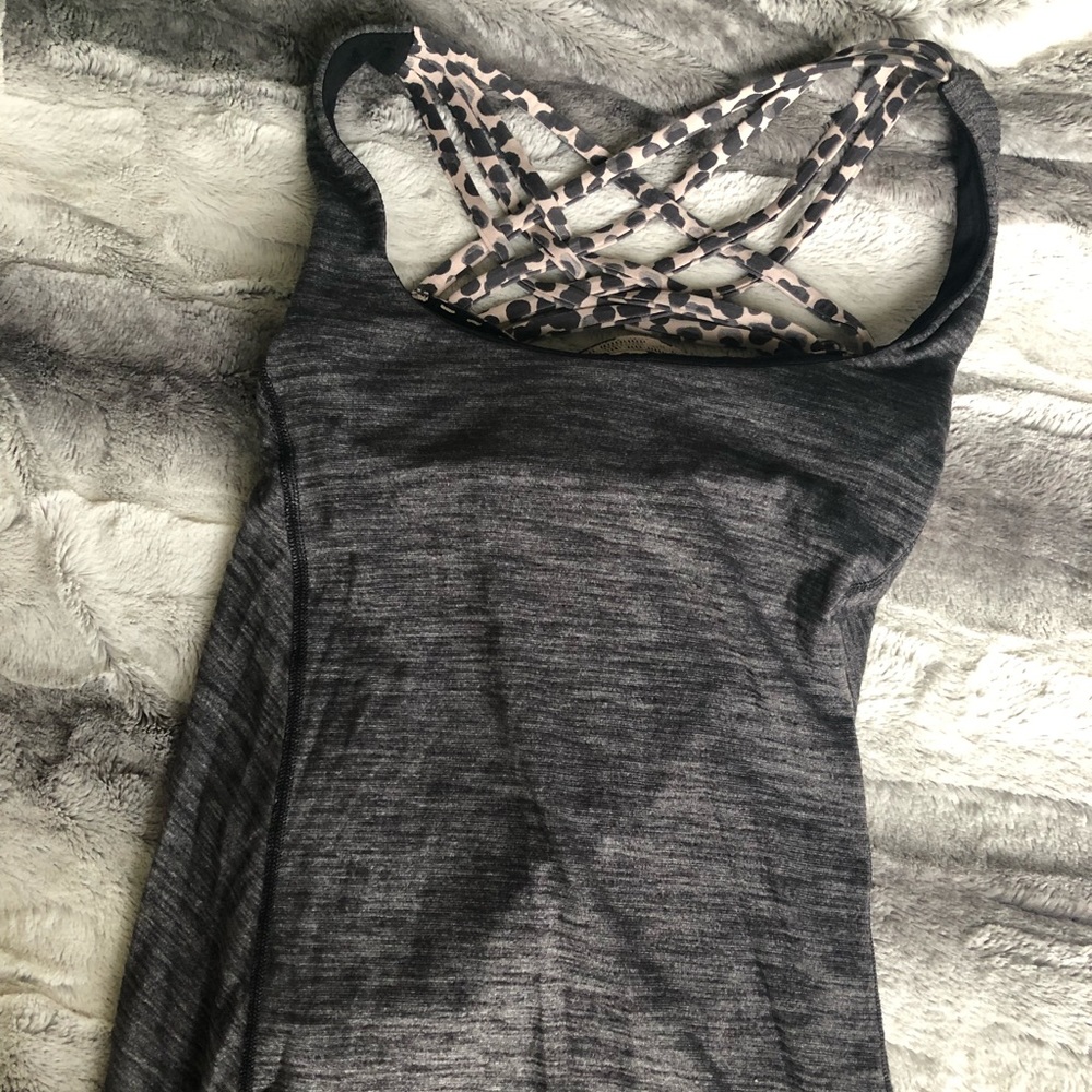 Lululemon tank top with sports bra